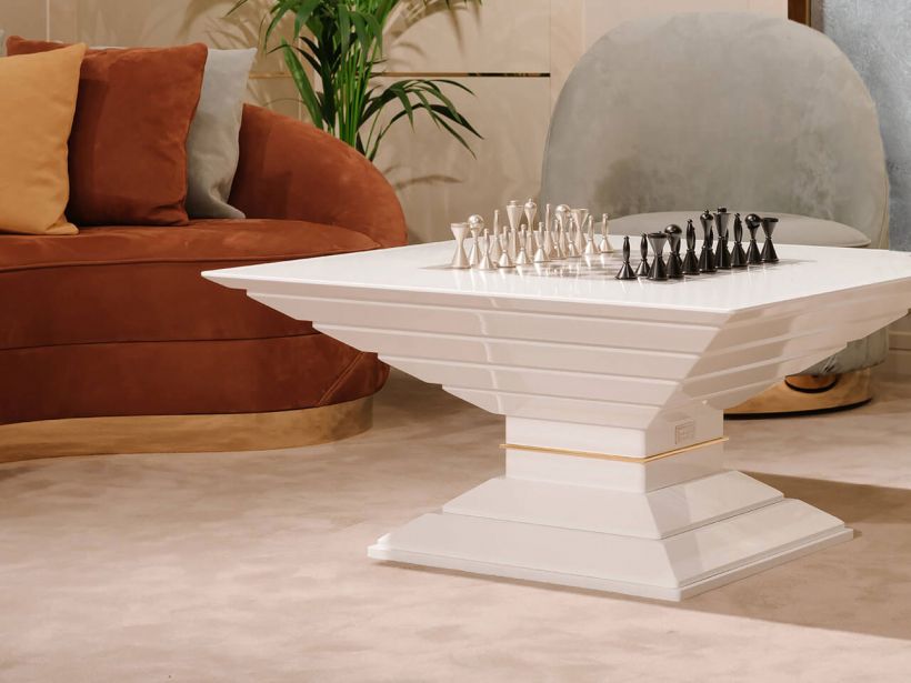 Шахматный стол Scaccomatto фабрики VISMARA DESIGN