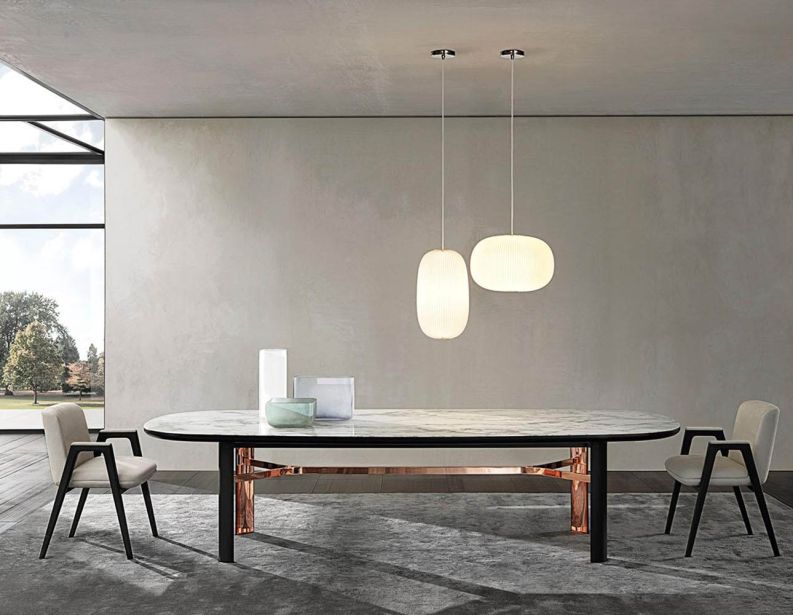 Стол Dan фабрики MINOTTI