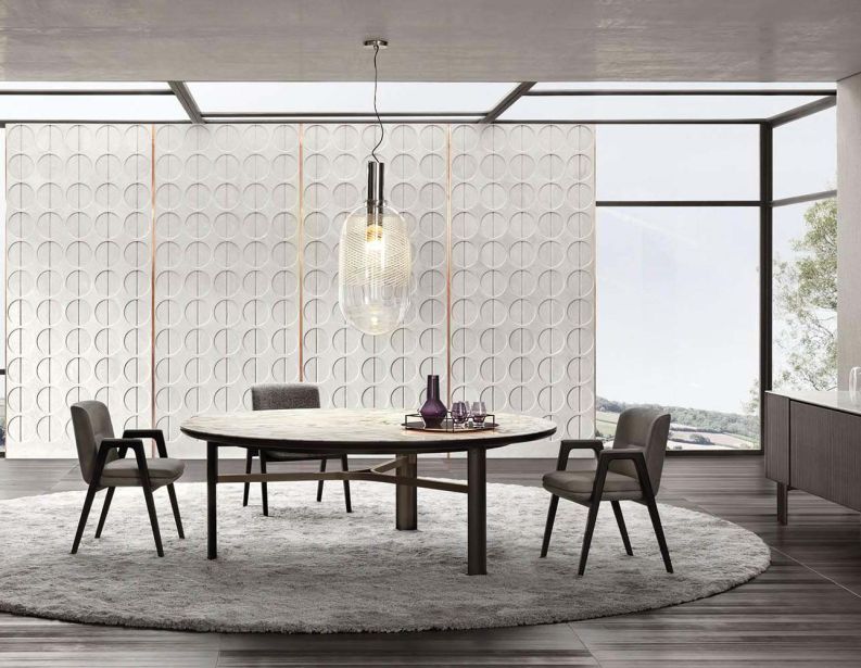 Стол Dan фабрики MINOTTI