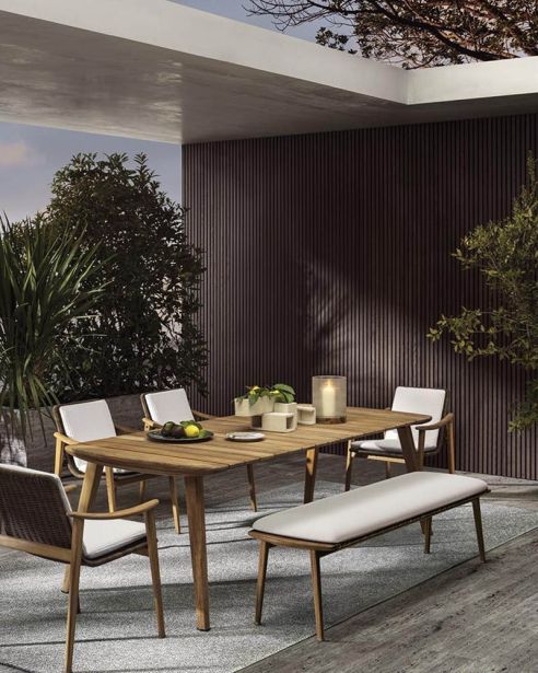 Стол Fynn Outdoor фабрики MINOTTI