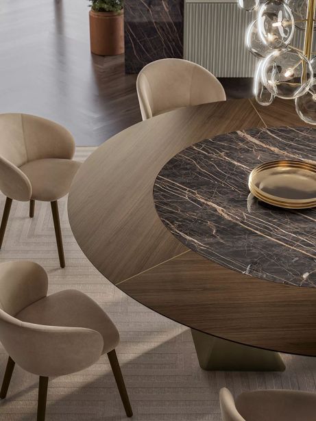 Стол Kaleido Round фабрики BONTEMPI