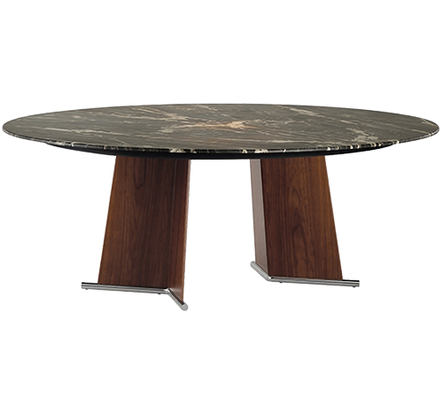 Стол Libra Round фабрики MINOTTI
