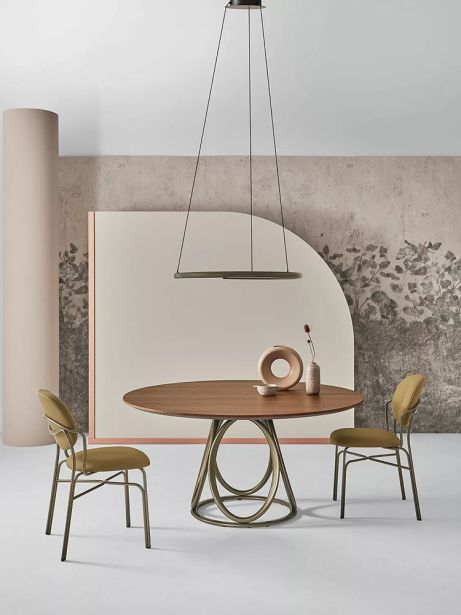 Стол Louis Round фабрики BONTEMPI