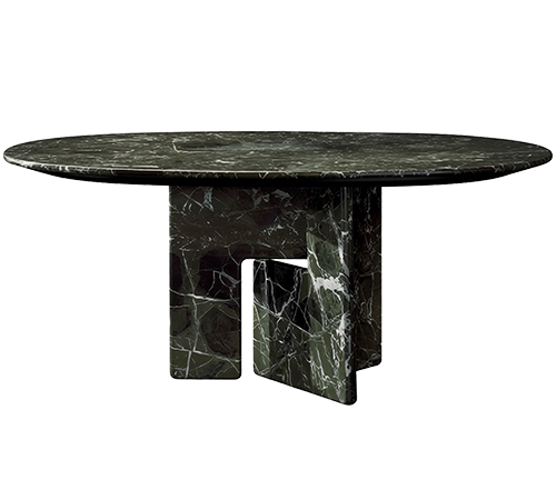 Стол Nico Round фабрики MINOTTI