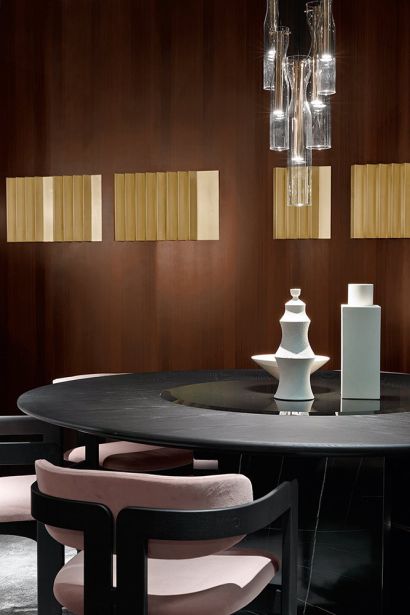 Стол Platium Round фабрики GALLOTTI & RADICE