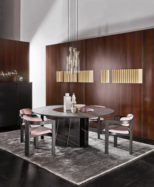 Стол Platium Round фабрики GALLOTTI & RADICE