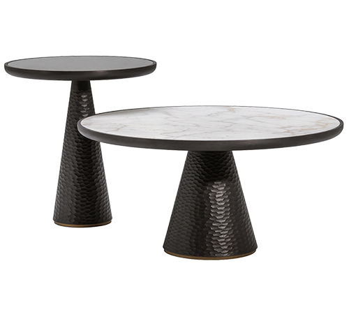 Журнальный (кофейный) столик Duo Pedestal фабрики POLTRONA FRAU