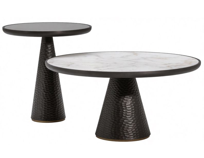 Журнальный (кофейный) столик Duo Pedestal фабрики POLTRONA FRAU