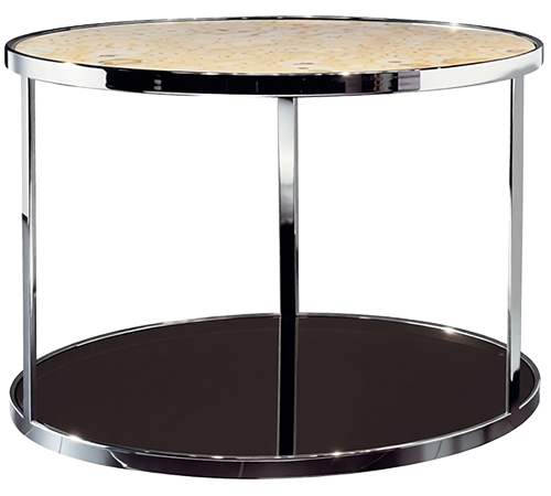 Журнальный (кофейный) столик Huber Round фабрики MINOTTI