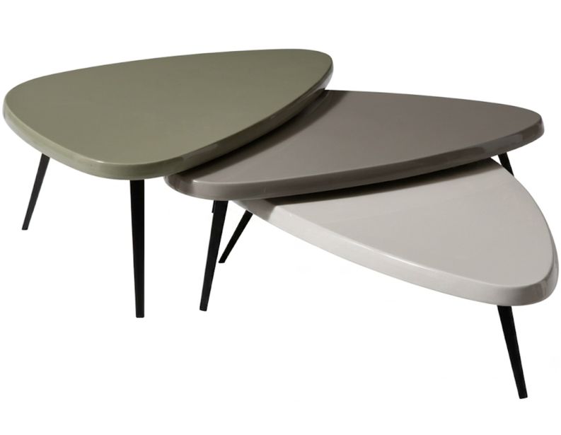 Журнальный (кофейный) столик Mexique Low Outoobr фабрики CASSINA