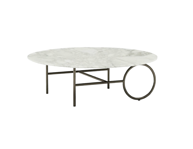 Журнальный (кофейный) столик Ring фабрики MINOTTI