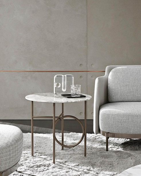 Журнальный (кофейный) столик Ring фабрики MINOTTI