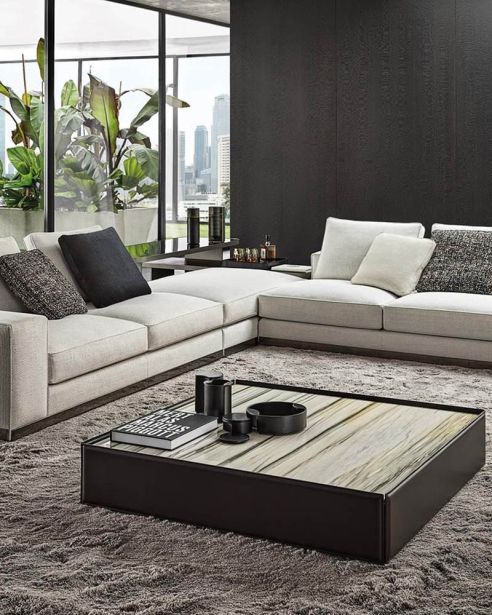 Журнальный (кофейный) столик Side фабрики MINOTTI