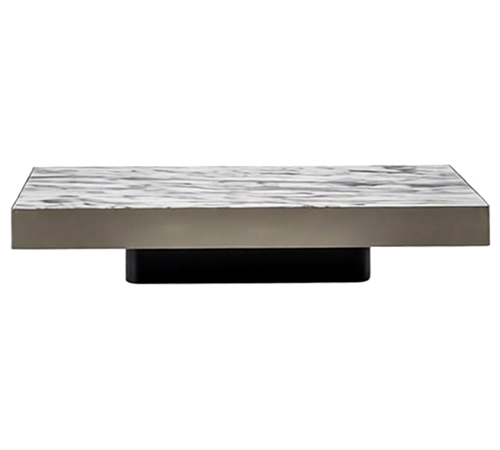 Coffee table Solid Steel from MINOTTI factory