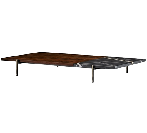 Журнальный (кофейный) столик Superquadra фабрики MINOTTI