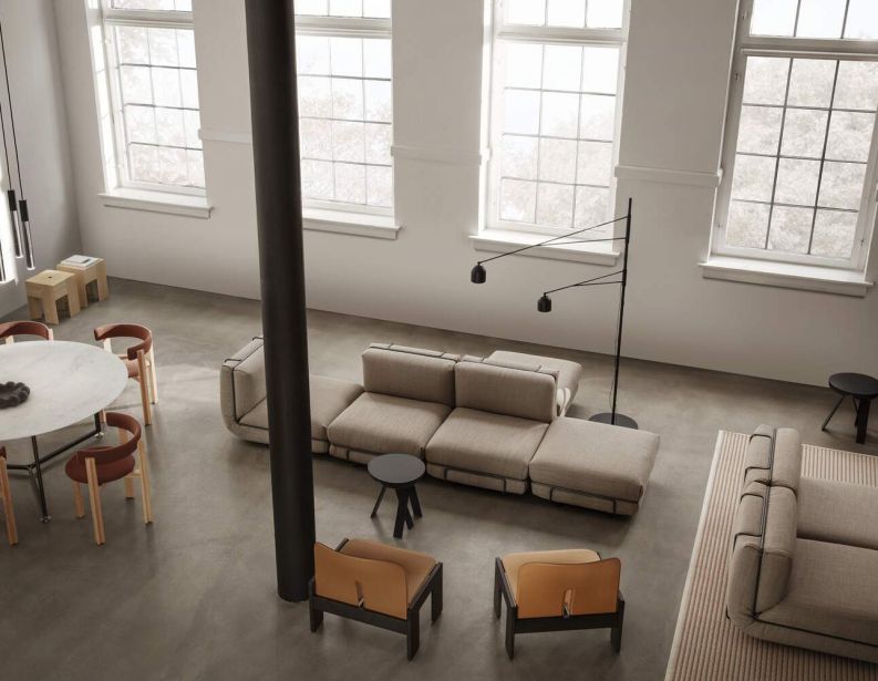 Торшер Awkward фабрики CASSINA