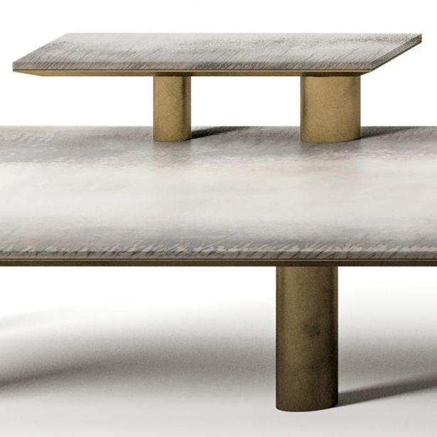 Журнальный (кофейный) столик Tufo фабрики ARTE VENEZIANA