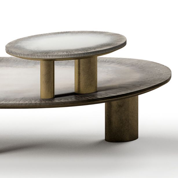 Журнальный (кофейный) столик Tufo фабрики ARTE VENEZIANA