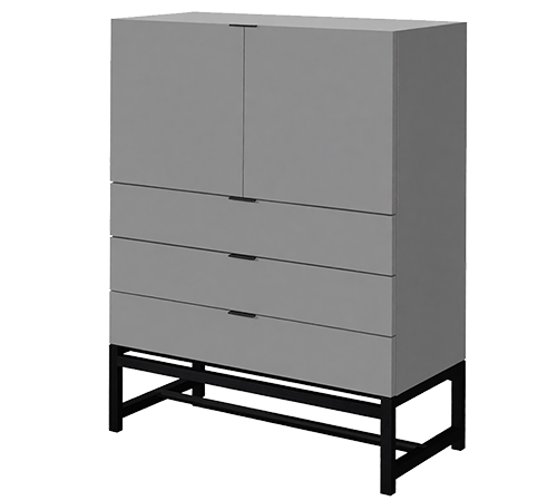 Высокий буфет Harvey фабрики MINOTTI
