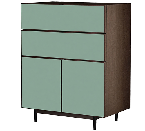 Высокий буфет Morrison фабрики MINOTTI