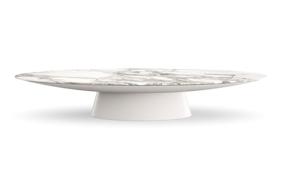 Журнальный (кофейный) столик Ufo Marble TT фабрики EMMEMOBILI