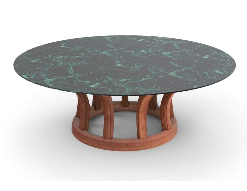 Журнальный (кофейный) столик Lebeau Wood Low Table фабрики CASSINA