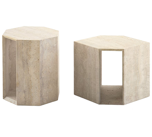 Журнальный (кофейный) столик Prism Low фабрики GALLOTTI & RADICE