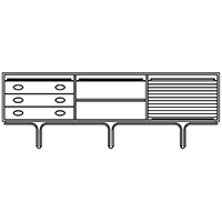 Буфет Serie 500/3