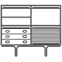Буфет Serie 500/4