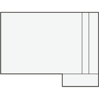 Модульный элемент дивана Foz (левый)