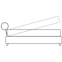 Кровать Max Rollo (спальное место 100x200) с подъемным механизмом