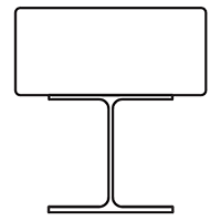 Стул Trono (квадратный)