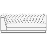 Модульный элемент дивана Rockhampton (правый)