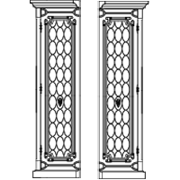 Модульный элемент гардеробной Windsor (левый/правый)