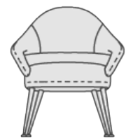 Кресло Letizia