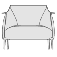 Кресло Archibald Large