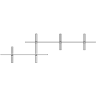 Полка FF.Spine Wall 