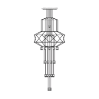 Подвесной светильник Wireflow Chandelier