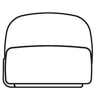 Диван модульный Victoria 0VCTCL14301