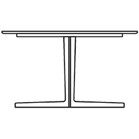 Журнальный (кофейный) столик Split Low